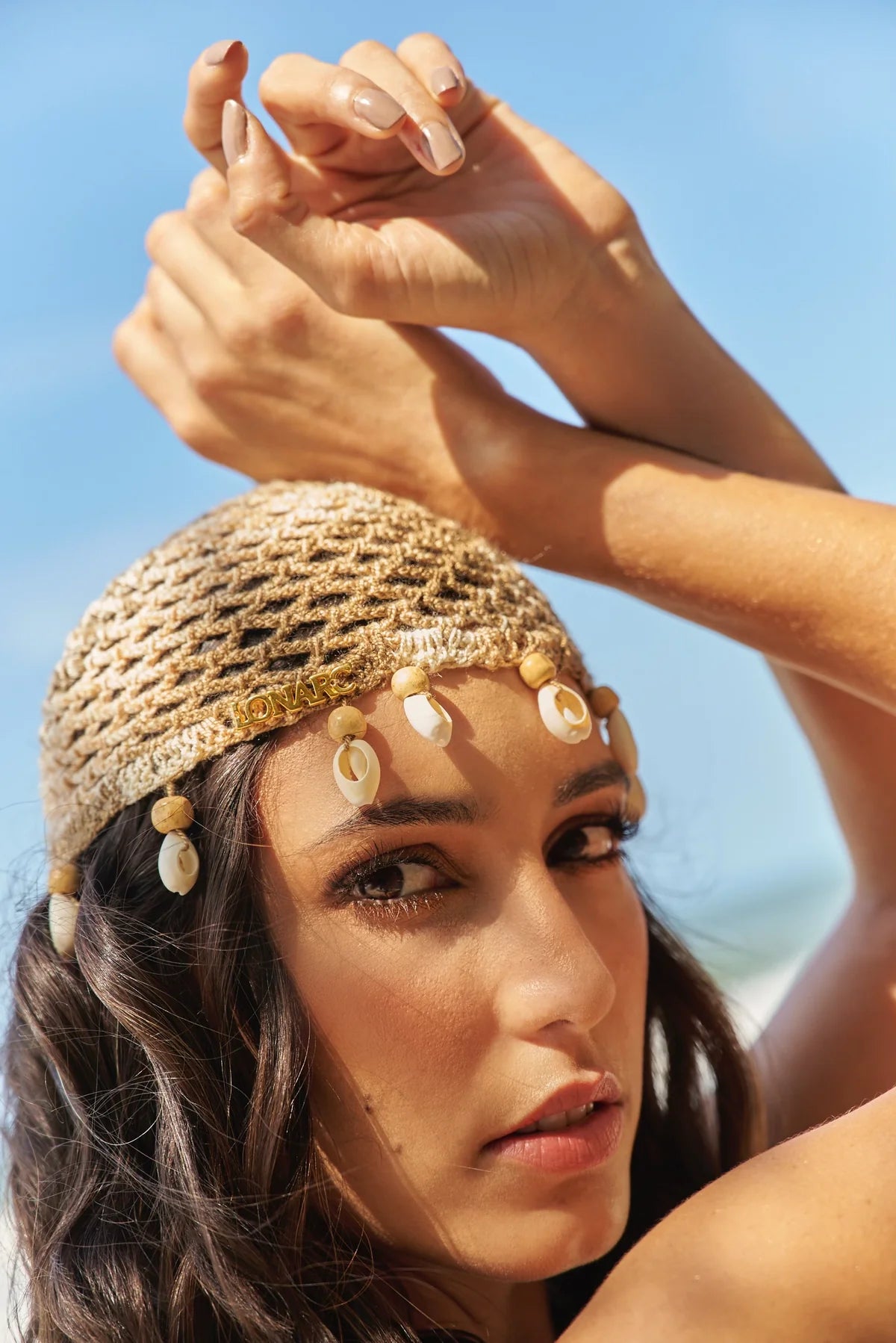 Isla Gorro Crochet Degradado