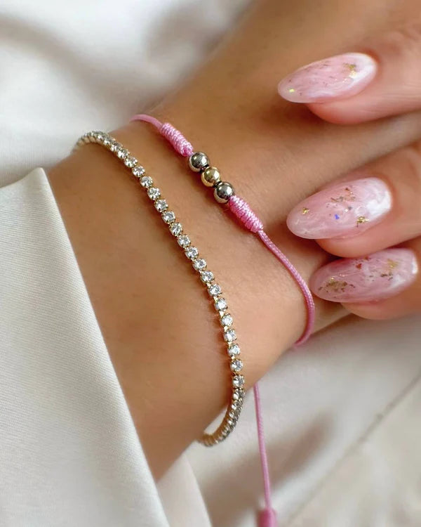 PULSERA TENIS 3mm 17 + 2 CM