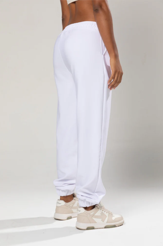 White jogger