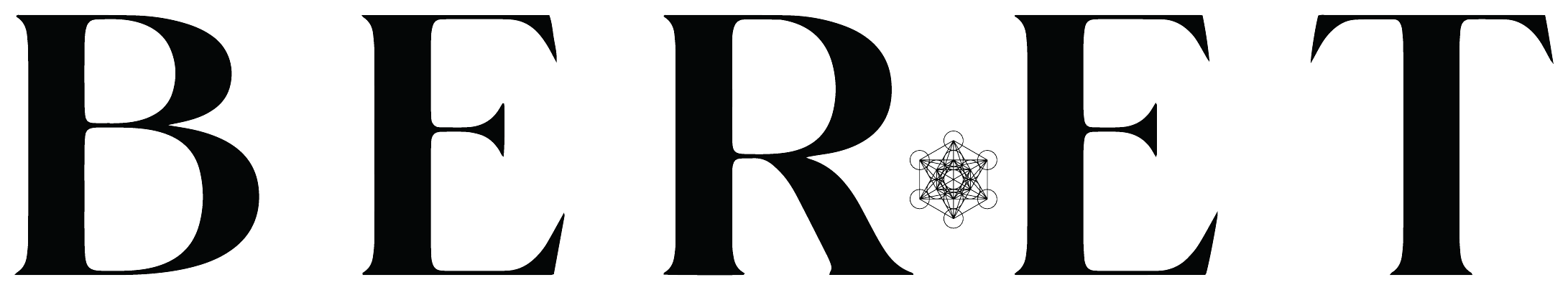 BERET, con el símbolo de Metatrón integrado en el logo